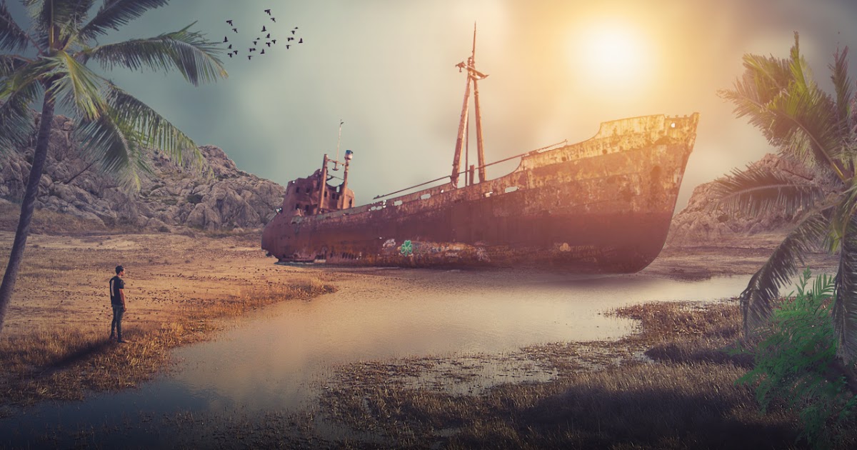 Old Ship Manipulation By Picture Fun