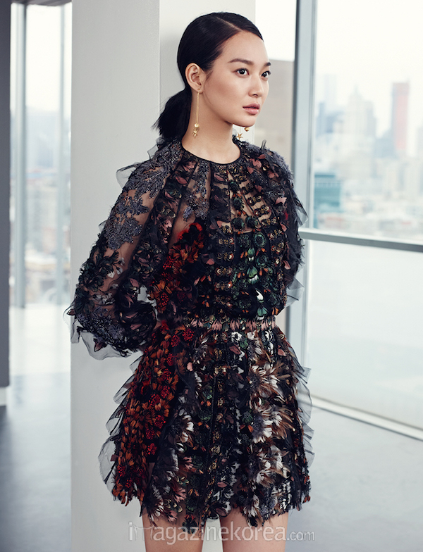 Shin Min Ah, Shin Min Ah Harper's Bazaar, Valentino Spring 2015 RTW