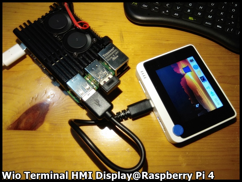 Hello Raspberry Pi Wio Terminal HMI Display for Raspberry Pi