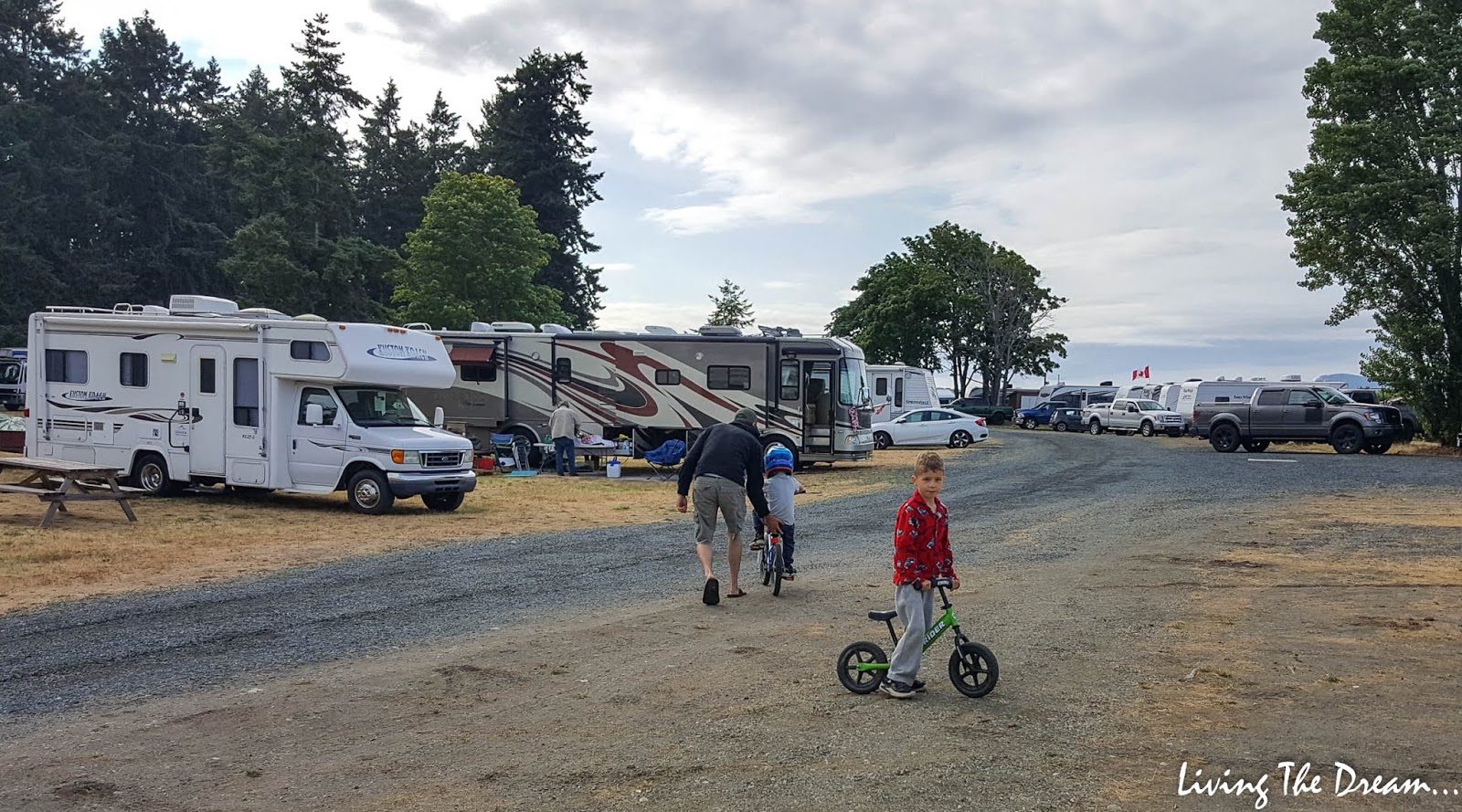 Living The Dream... Friday, July 5 to Friday, July 12, 2019 (Qualicum First Nations Campground