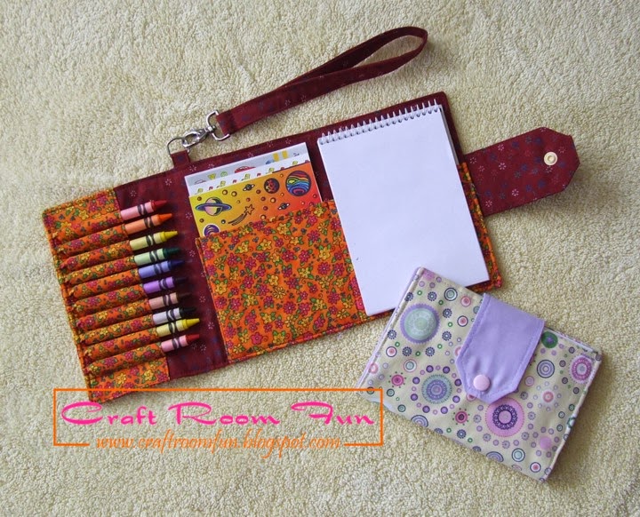 Craft Room Fun Crayon Wallet Tutorial