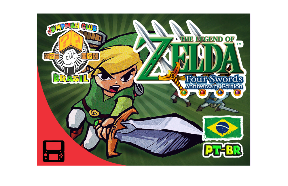 PROJETO] The Legend of Zelda Four Swords Anniversary Edition [3DS]  [Português BR] - JumpManClub Brasil - Traduções de Games