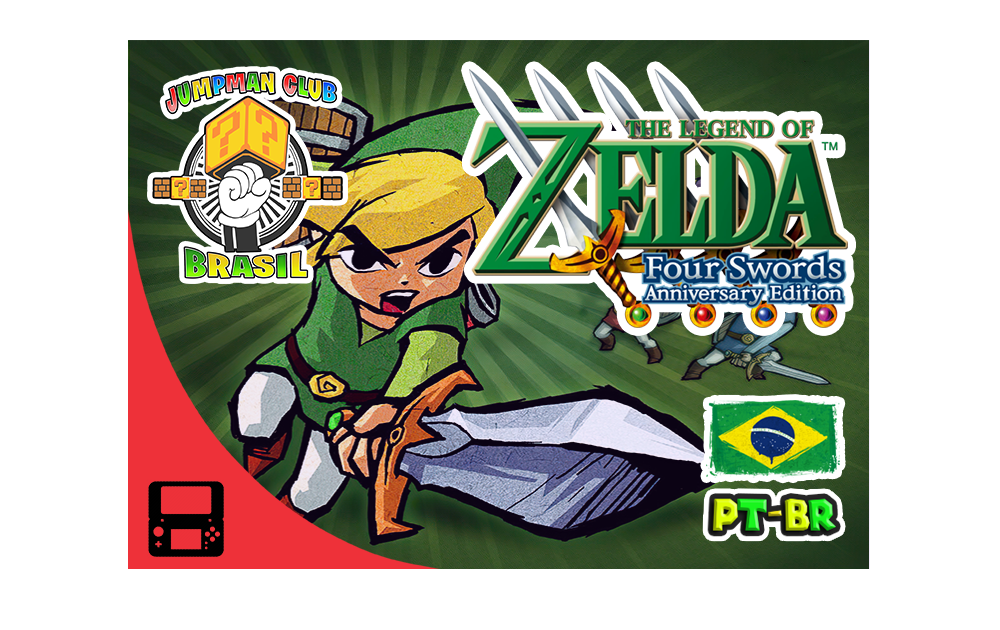 PROJETO] The Legend of Zelda Four Swords Anniversary Edition [3DS]  [Português BR] - JumpManClub Brasil - Traduções de Games