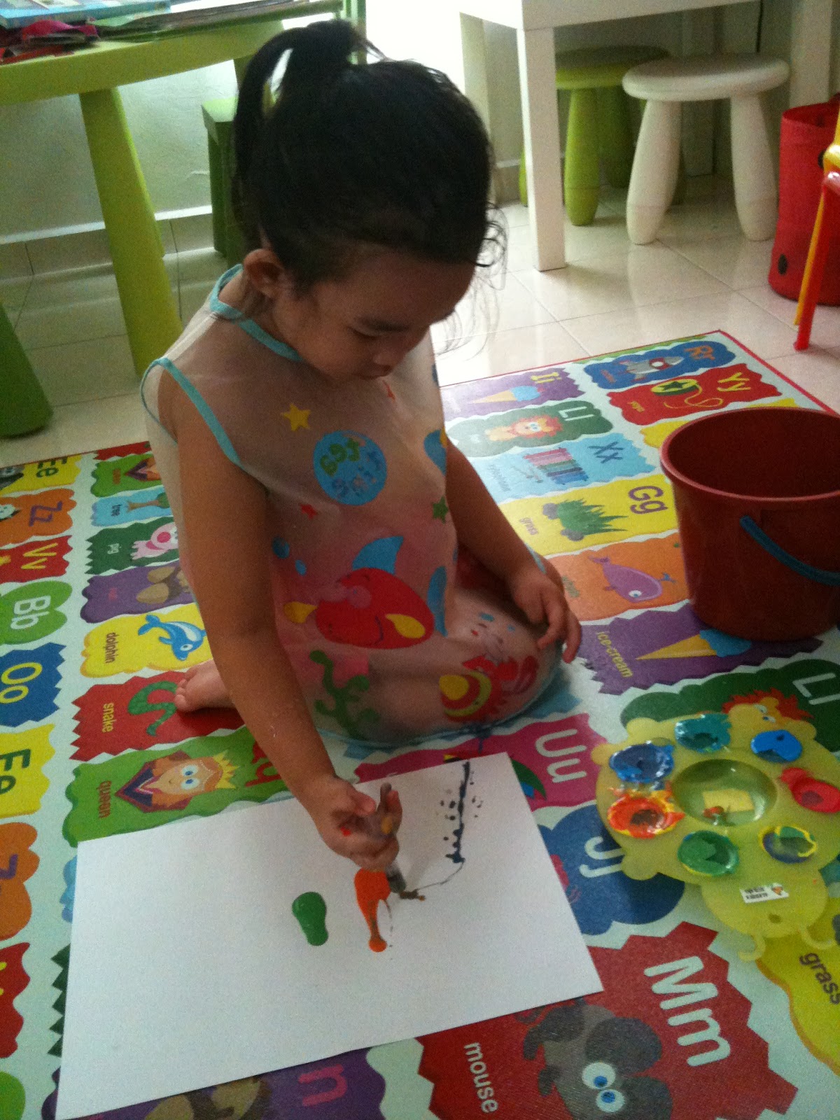 Syringe Painting Teacher Mommie