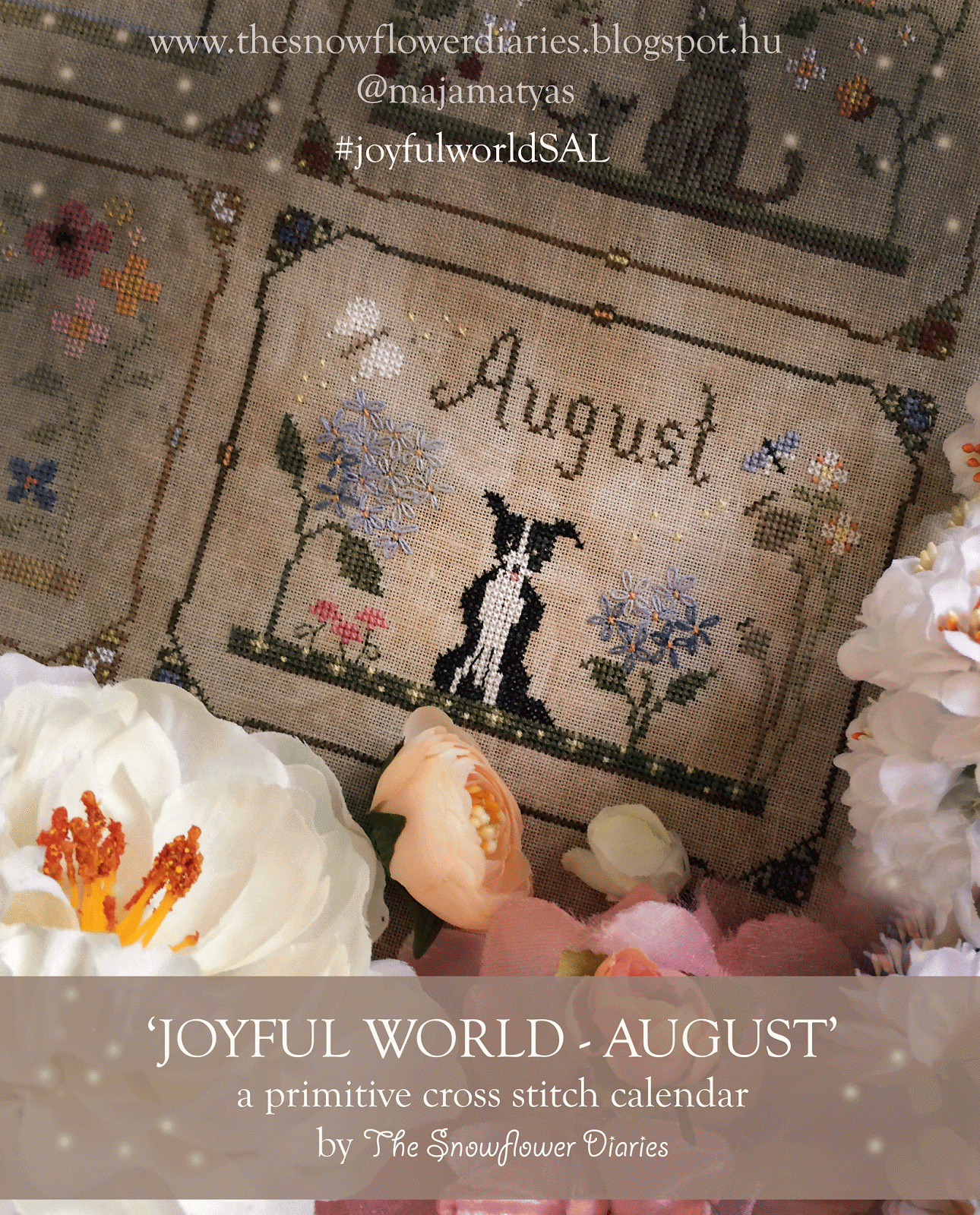 The Snowflower Diaries JOYFUL WORLD AUGUST PATTERN