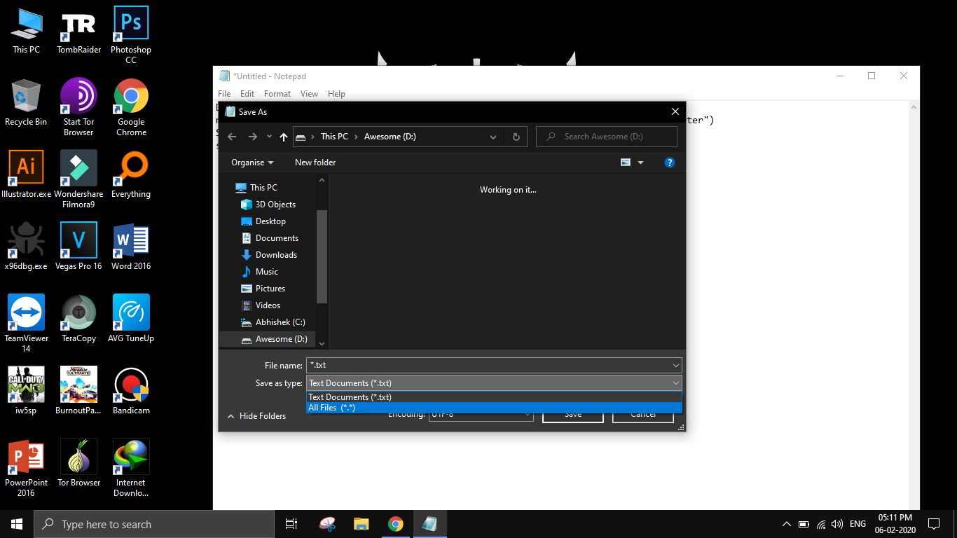 How To Create Fake Error Message In Notepad