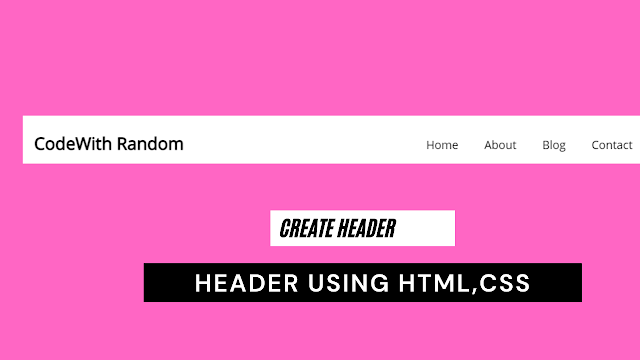 create header html