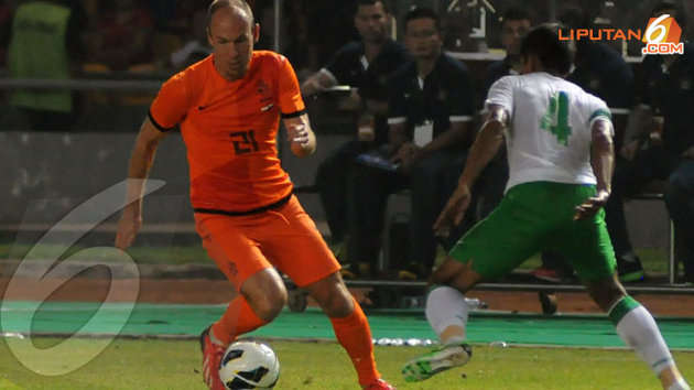 Ini Komentar Robben Melawan China Lebih Mudah Daripada Indonesia