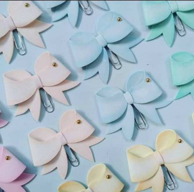 Lacinhos em Eva com moldes | Corte e Costura