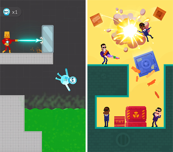 تحميل لعبة الحركة والذكاء Hitmasters مهكرة للأندرويد آخر إصدار