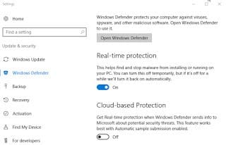 Tips Menonaktifkan Windows Defender Windows 10
