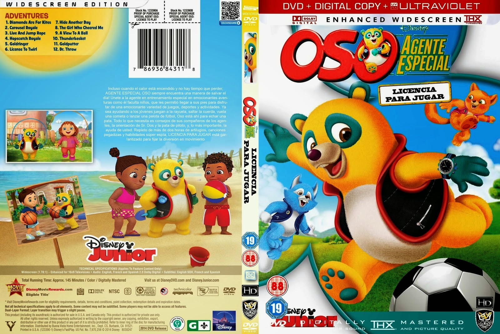 Superagent Oso / Special Agent Oso (2009-2011)