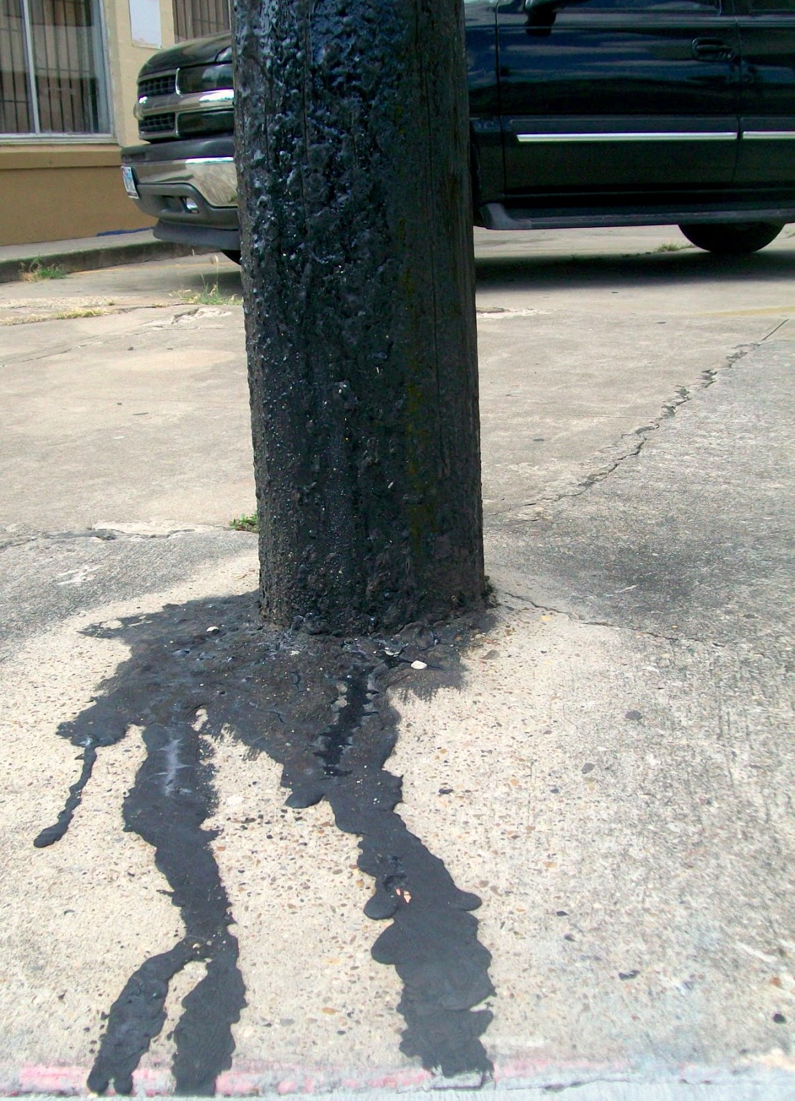 EL RRUN RRUN HOW HOT IS IT? HOT ENOUGH TO MELT THE TAR OFF POLES