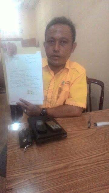 Dukung Ridho – Zainal, Pengurus Golkar Lampura Mengundurkan Diri
