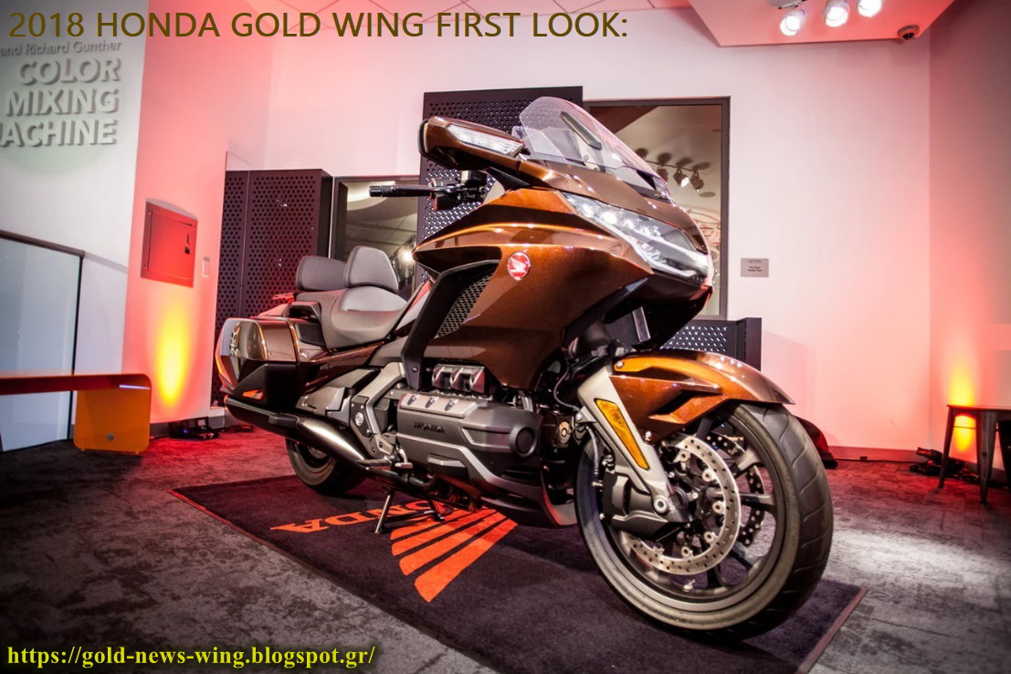 Honda Goldwing 1800 оранжевый