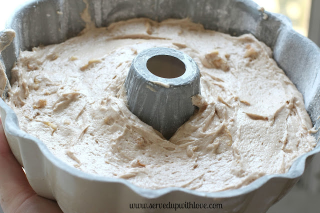 Apple Butter Bundt Cake recipe from Served Up With Love.