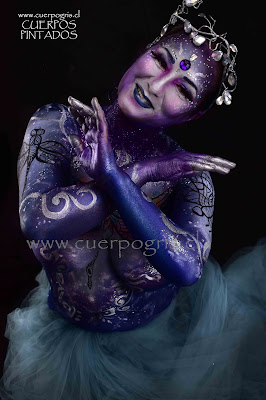 bodypaint chile cuerpogris