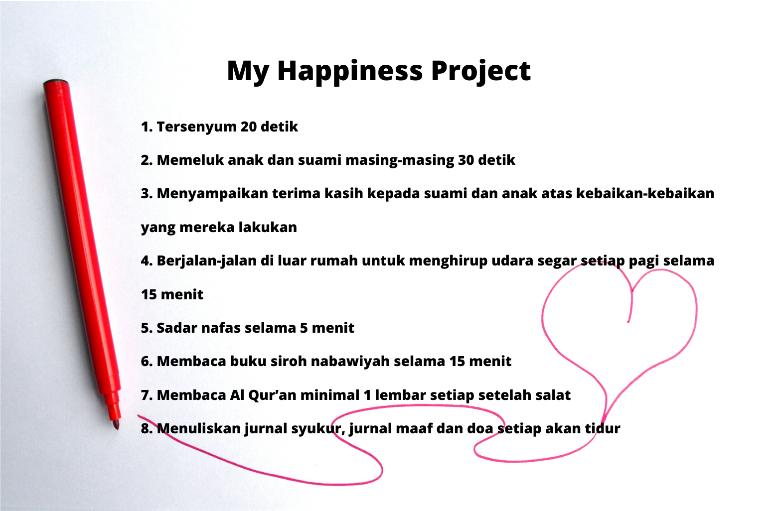 My Happiness Project.