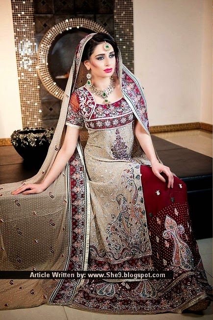Why Pakistani Bridal Dresses are Consider the Best ~ She9 | Change the ...