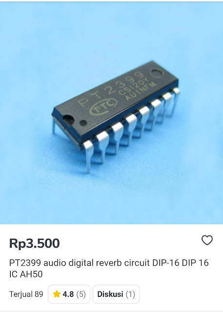 Membuat echo atau delay surround menggunakan IC PT2399 - Fareed Read's Blog