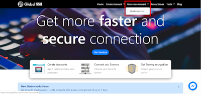 free shadowsocks account