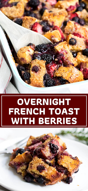 Overnight French Toast With Berries