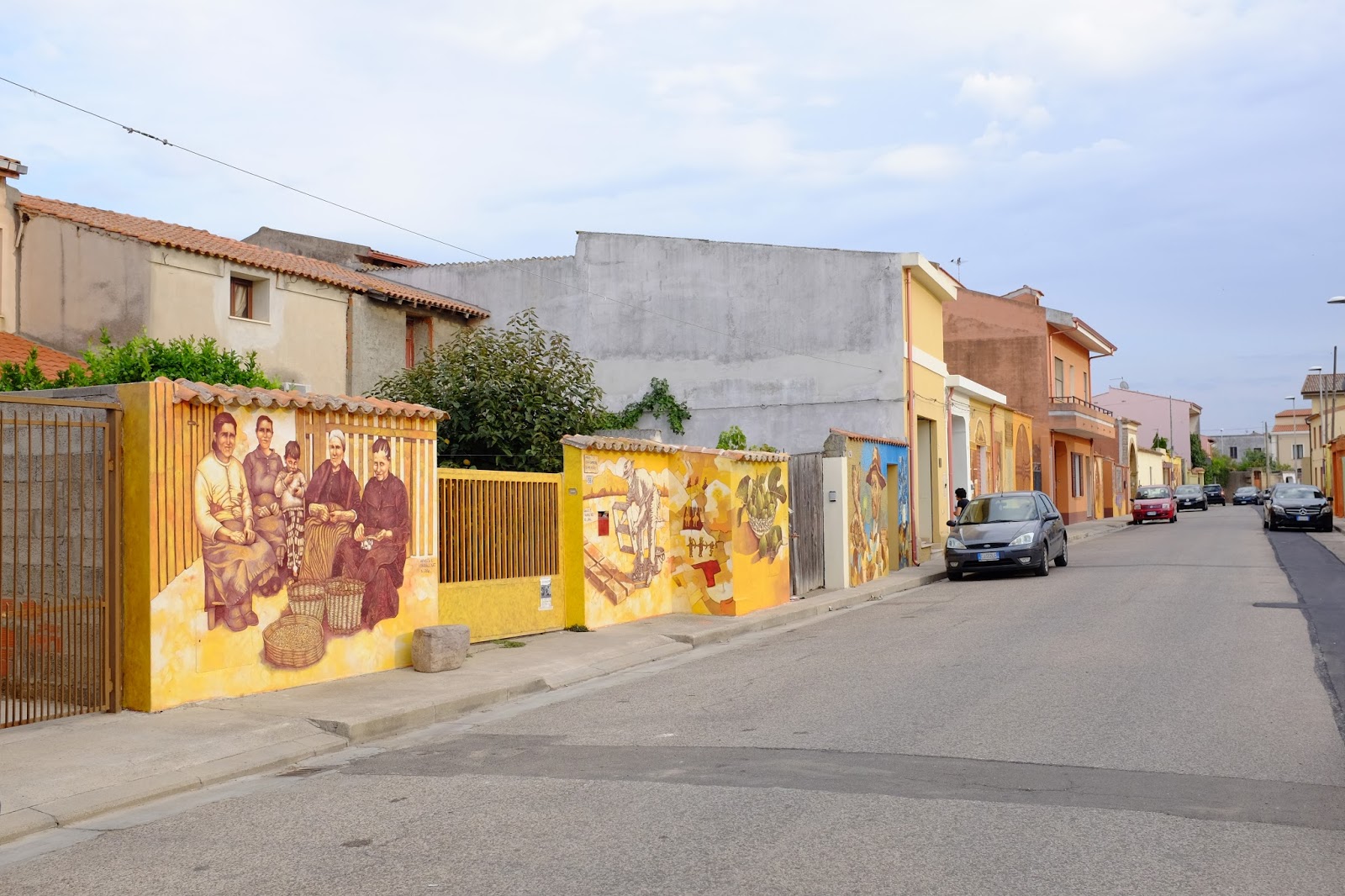 antblog I murales di San Gavino Monreale