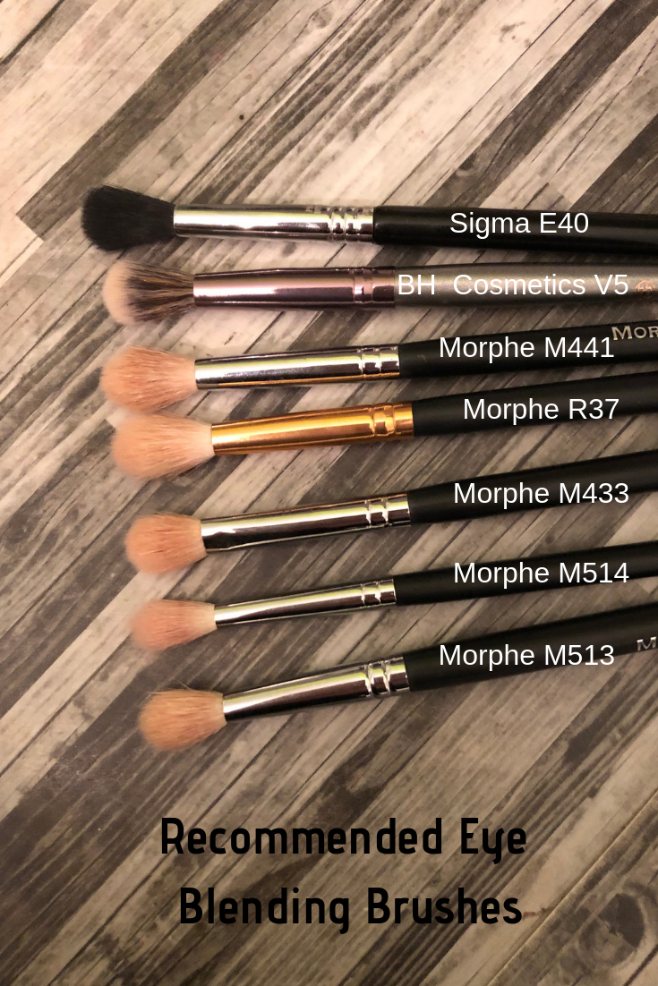 Eye Blending Brushes (Sigma, BH Cosmetics, Morphe) Little