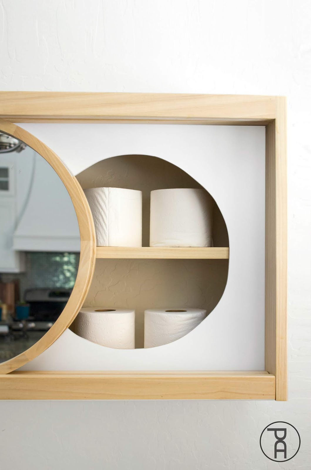 How To Build A Round Mirror Wall Cabinet Pneumatic Addict
