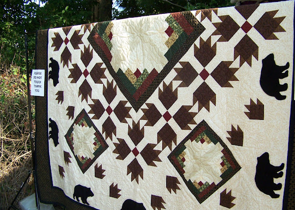 Tracks to the cabin quilt