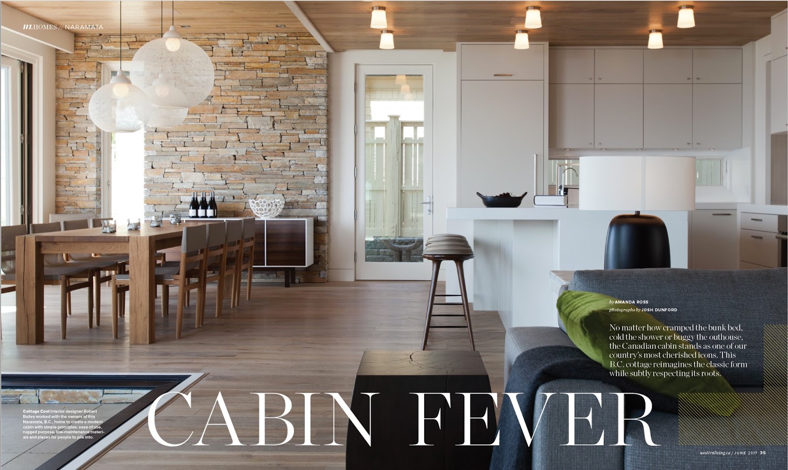 Robert Bailey Interiors W L Cabin Fever