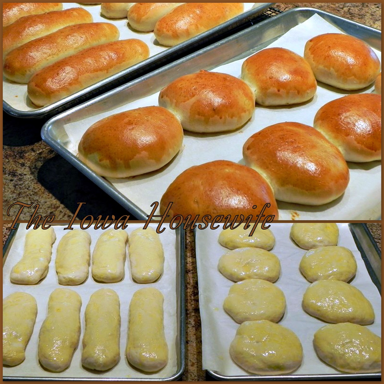 The Iowa Housewife Make It Yourself...Simple White Bread Buns or Rolls