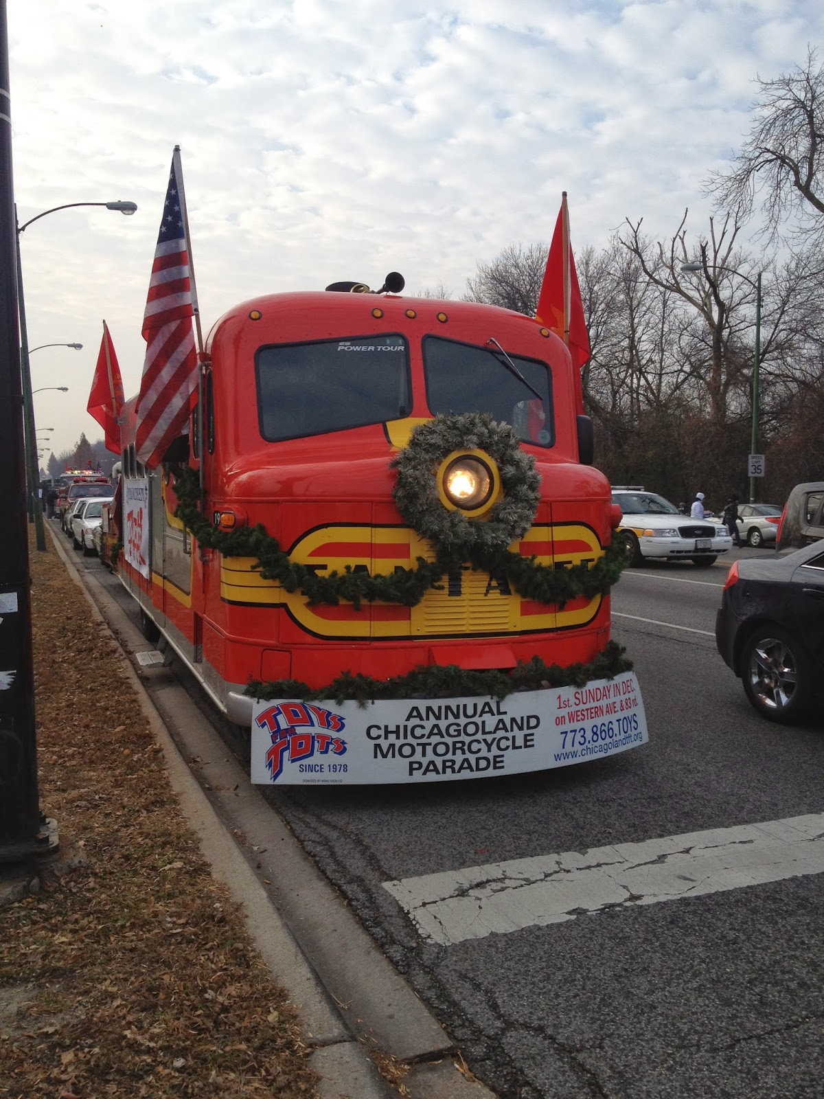 Toys for Tots Motorcycle Parade