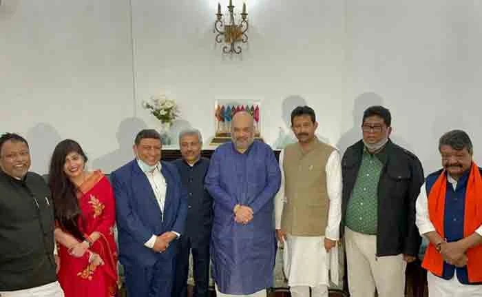 5 Ex-Trinamool Leaders Meet Amit Shah, Join BJP Ahead Of Bengal Polls, Kolkata, News, Politics, BJP, Rally, New Delhi, National