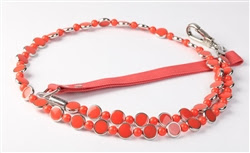 THE ART DECO COLLECTION LEASH- CORAL