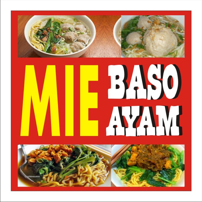 Download Spanduk Mie Bakso.cdr  Mie Ayam  Seblak ~ KARYAKU