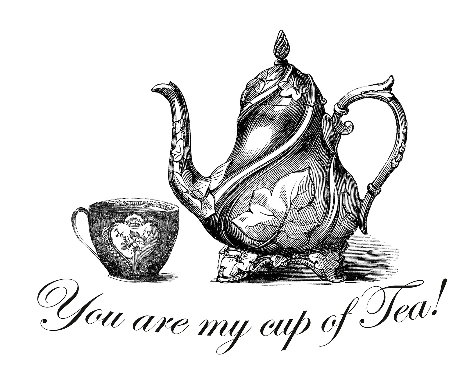 Время пить чай картинки прикольные