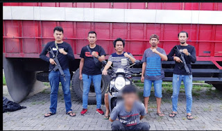 Tim Crime Hunter Resmob Polres Parepere Bekuk Pelaku Curanmor di Kabupaten Pinrang
