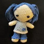 patron gratis muñeca amigurumi | free pattern amigurumi doll