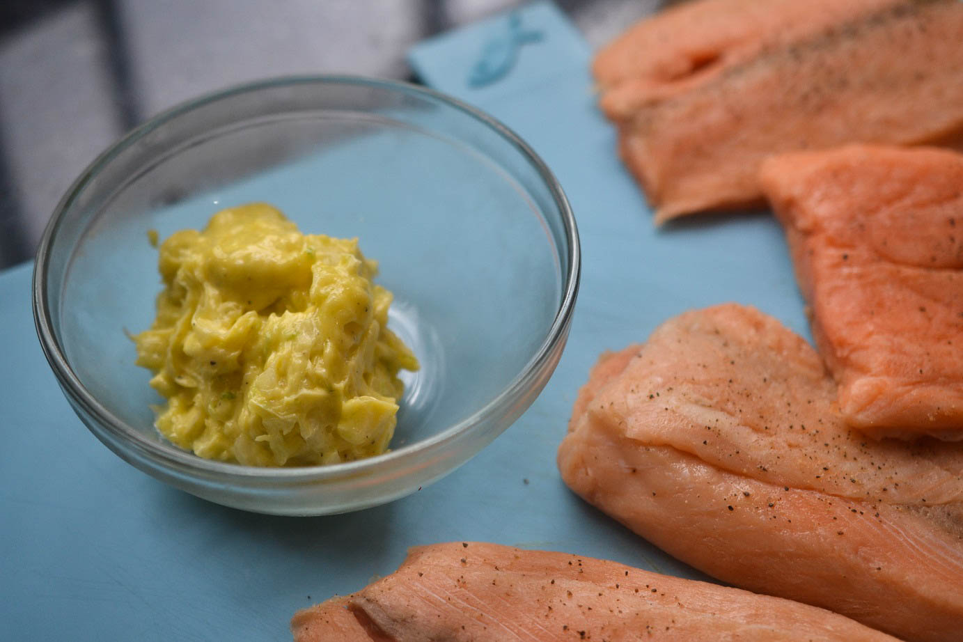 Greedy Girl Lemon Butter Salmon