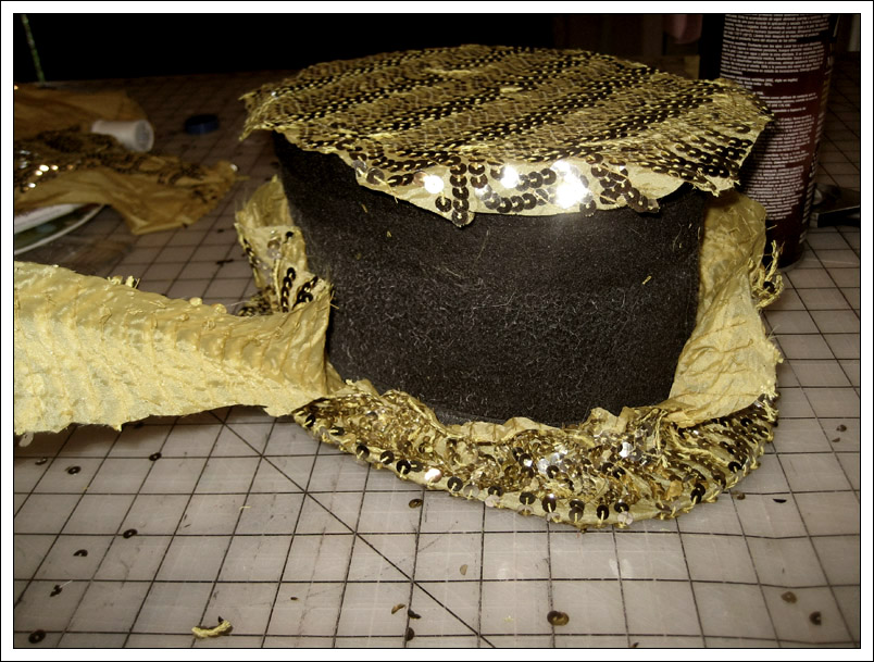 Columbia's Closet Top Hat Construction