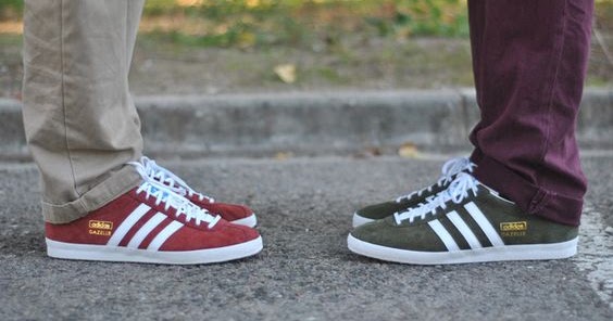 come calzano le adidas gazelle uomo