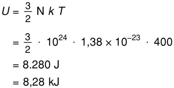 Besarnya Energi Dalam Dari Suatu Gas Monoatomik Yang Terdiri Dari 1024 Molekul Dan Bersuhu 400k Mas Dayat