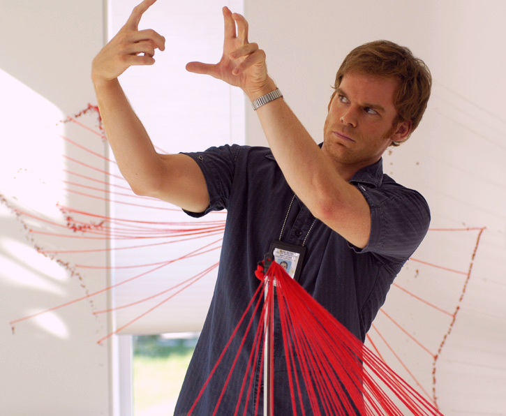 Dexter Blood Splatter Strings