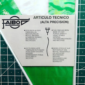 Faibo Técnico - Escuadra Verde 30 Cm + Cartabón 30 Cm