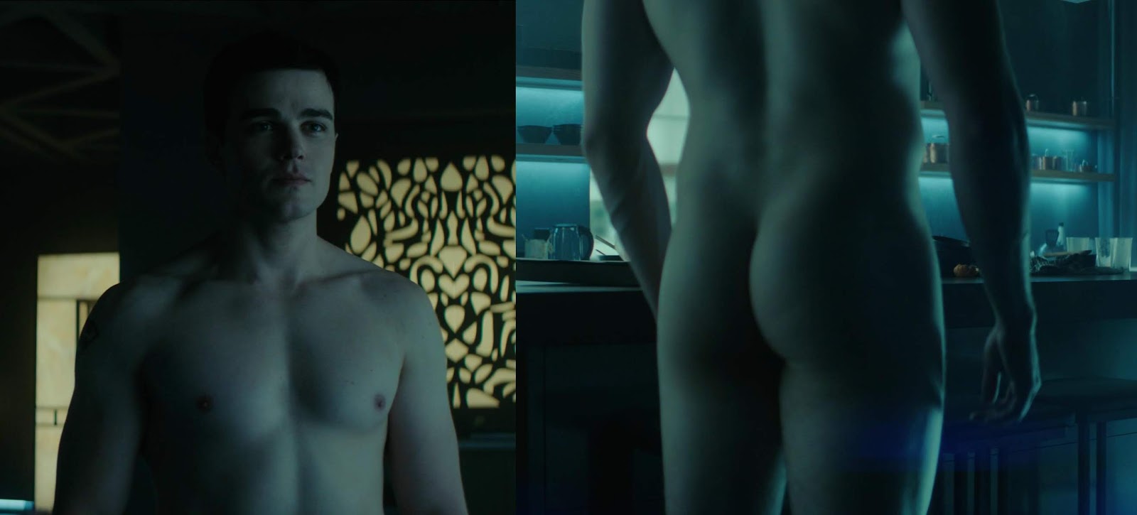 Casperfan: Joshua Orpin naked bum again in Titans S02E09.