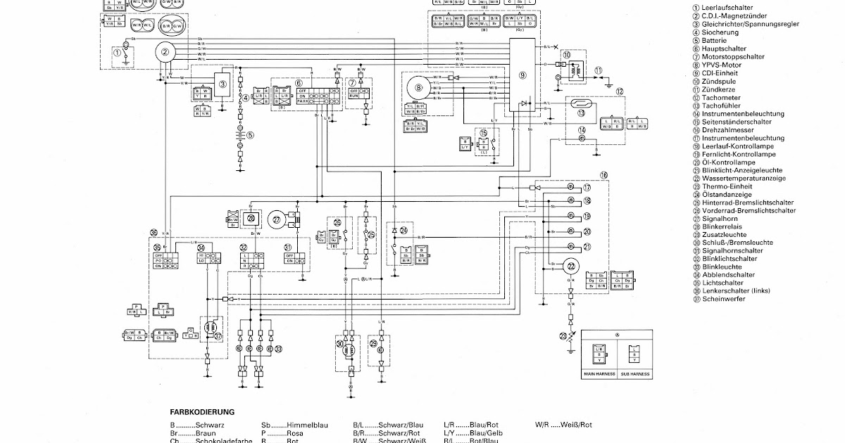 Yamaha Dt 125 Lc 10v , Yamaha Dt 50 Mx Schaltplan - Wiring Diagram