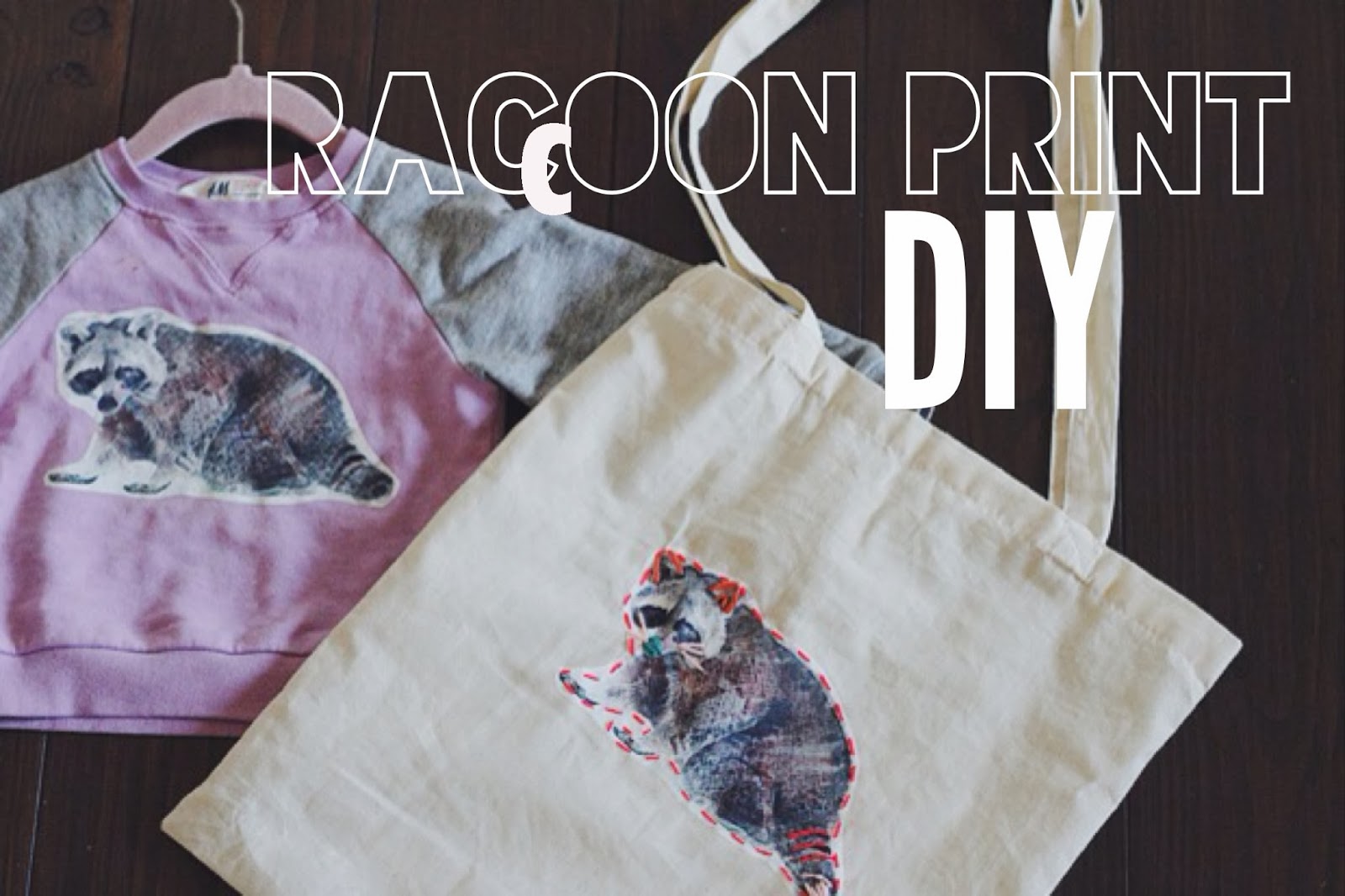 Racoon Print DIY Free Printable Iloveyoumydear racoon-print-diy-free-printable-iloveyoumydear