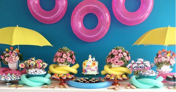 101 fiestas: Fiesta temática de pool party