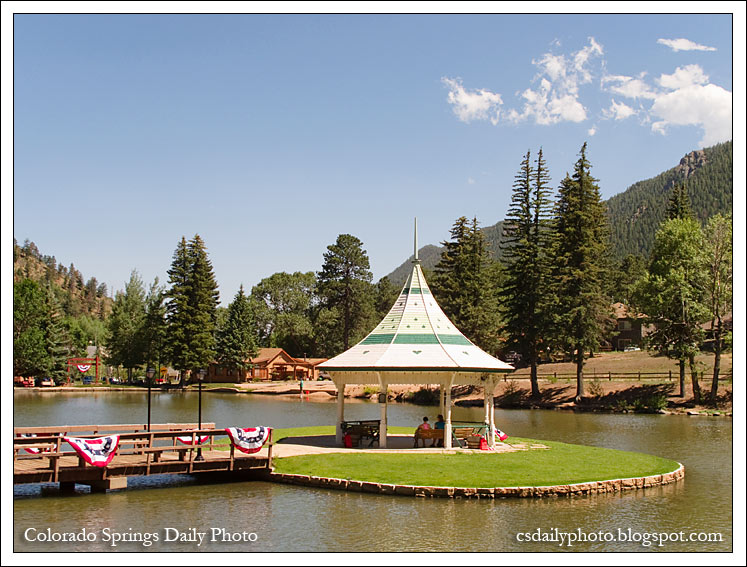 Colorado Springs Daily Photo Green Mountain Falls in Summer